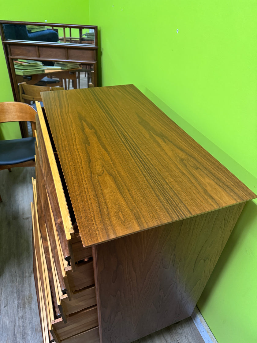 Mid Century Walnut Dresser