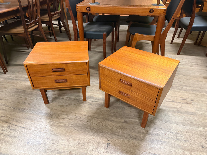Mid Century Teak Nighstands