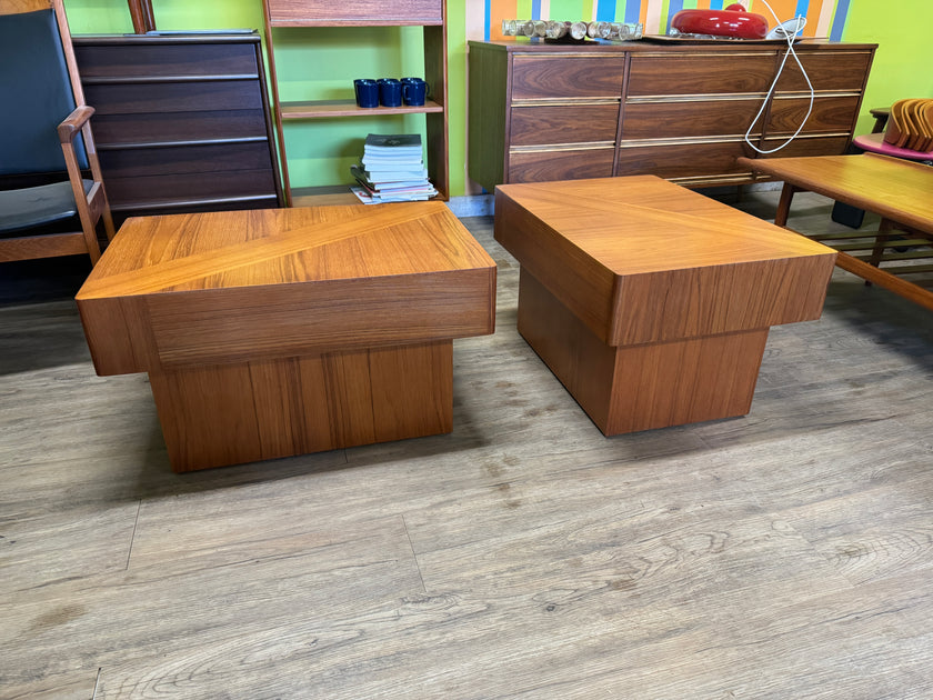 Mid Century Teak Coffee and End / Side Table Set