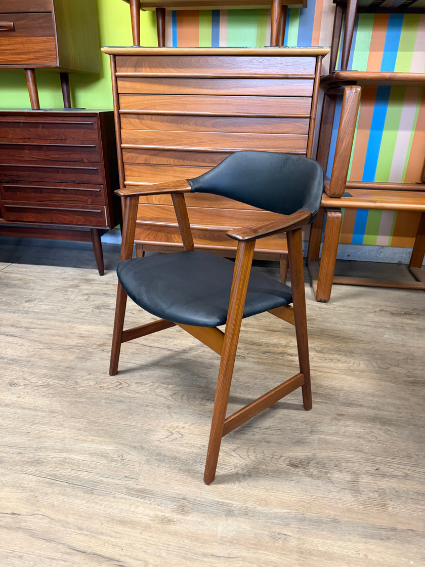 Mid Century Teak Arm Chair from Denmark