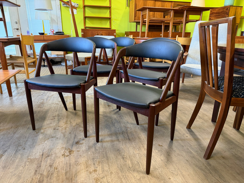 6 Mid Century Chairs from Denmark