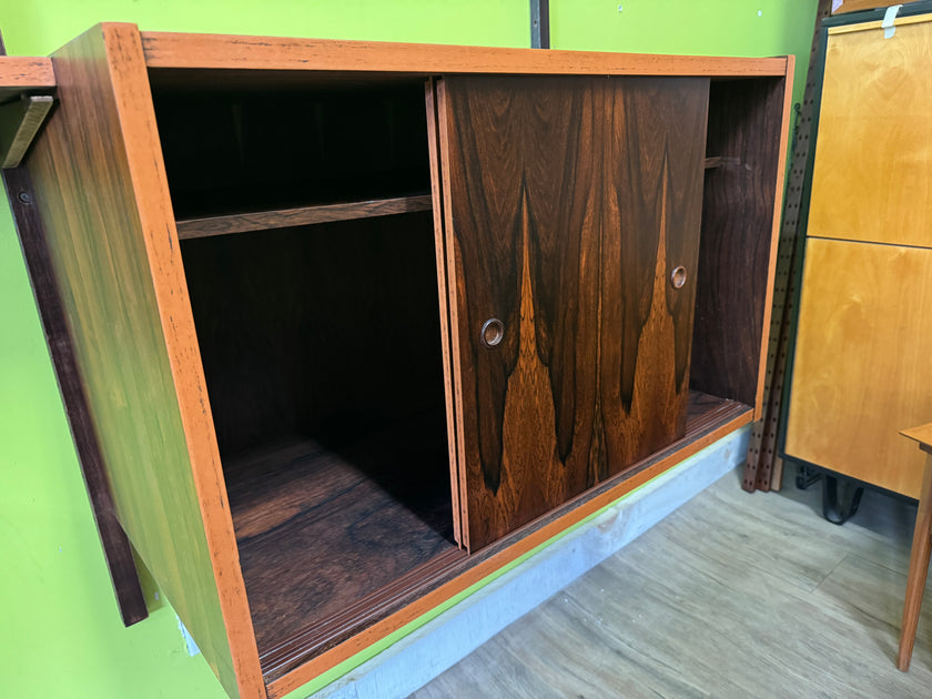 Mid Century Brazilian Rosewood Wall Unit