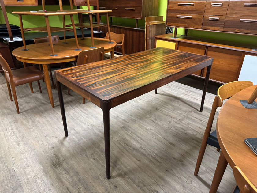 Mid Century Brazilian Rosewood Dining Table / Desk