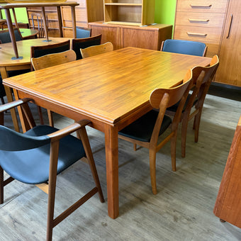 Mid Century Teak Dining Table
