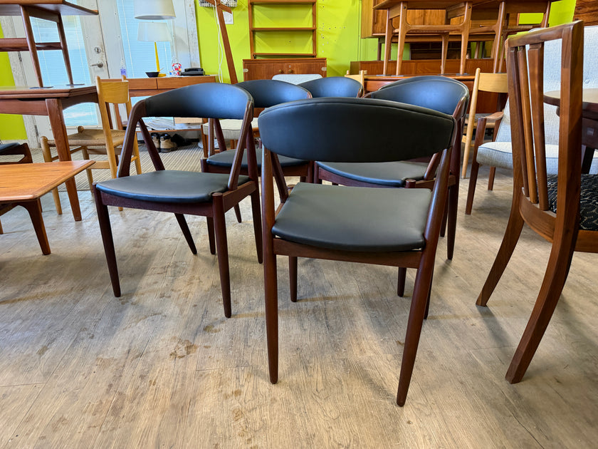 6 Mid Century Chairs from Denmark
