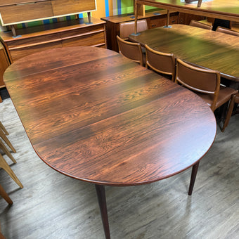 Mid Century Brazilian Rosewood Dining Table from Norway