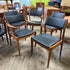 5 Mid Century Teak Dining Chairs from Denmark