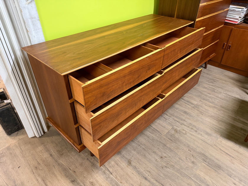Mid Century Walnut Dresser