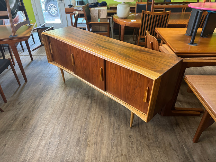 Mid Century Walnut and Ash Sideboard
