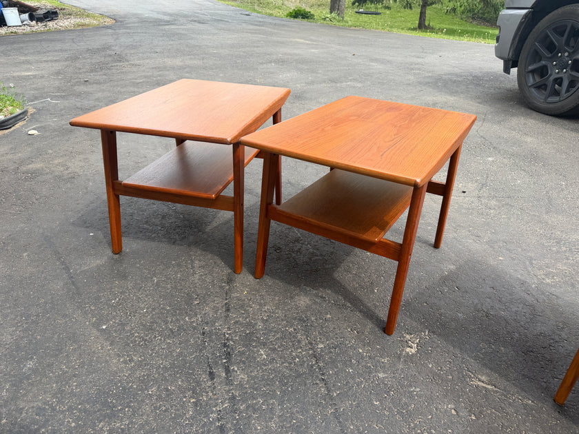 Mid Century Teak Sidetables