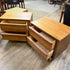 Mid Century Walnut Nightstands