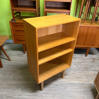 Mid Century Oak Bookcase from Denmark
