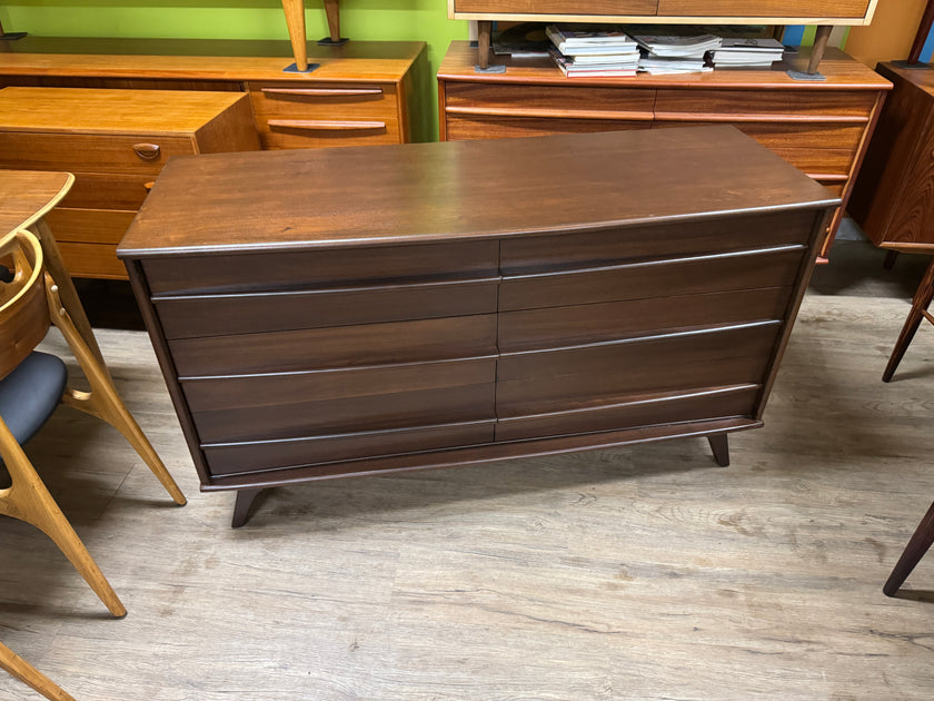 Mid Century Walnut Dresser