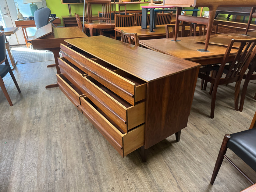 Mid Century Walnut Dresser
