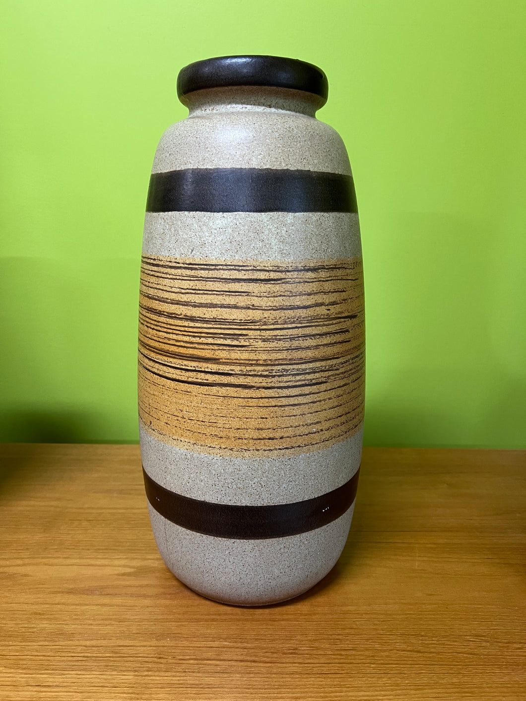 Mid Century West German Pottery Vase